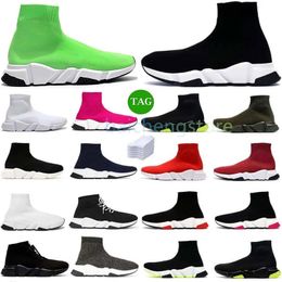 Fashion Men Designer 2.0 Knit Socks Luxury Sneakers Platform Casual Shoes Trainers lovers Couple Sneakers Sock Walking 1 Platform Boots Running L5