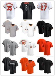 Cal Ripken Jackson Holliday Ryan Mountcastle Cedric Mullins Gunnar Henderson Adley Rutschman Anthony Santander Westburg Ryan O'Hearn Orioles Baseball Jersey