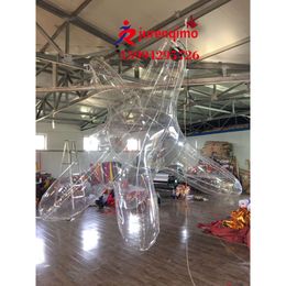 Mascot Costumes Hot Selling Iatable Advertisement Air Model Transparent Starfish Bar Party Mall Supermarket Beautiful Chen Scenery P