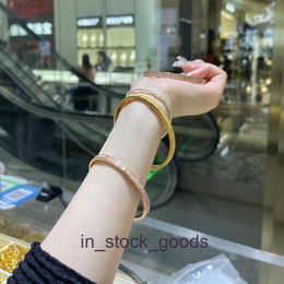 High End designer bangles for carter 18k Gold Full Sky Star Bracelet for Women Design Rose Gold Lucky Bracelet Water Original 1:1 With Real Logo