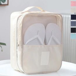 Storage Bags Premium Oxford Cloth Shoe Bag For Travel And - Durable Three Compartment Organiser