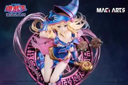 Action Toy Figures Yu-Gi-Oh! Dark Magician Girl Action Figure Magi Arts Anime Hand Made Toy Peripherals Collection Gifts For Kid Decoration Toys