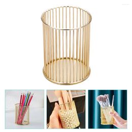 Storage Bottles Makeup Brush Holder Cosmetics Bucket Creative Pot Plastic Pen Brushes Container