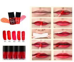 samll size Multifunction MIXIU Lip Tint Dyeing Liquid Lipgloss Blusher Waterproof Lip Gloss Makeup Beauty Cosmetics blush Lips lip4909909