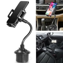 Universal Gooseneck Car Phone Cup Holder Mount for iPhone Samsung Note 20 A71 12 Pro Max ZZ