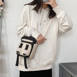 Bag Simply Crossbody Bags Multi-pocket Hit Colour Shoulder Messenger Lady Fashion Travel Small Handbags For Women 2024