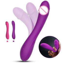 Dildo Vibrator For Woman Realistic Penis Vibrating Female Masturbator Soft Adult sexy Toys G-spot Massager Vibrador