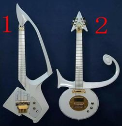 New Custom Prince white guitar Jerry Auerswald Model C white Prince Symbol electric guitar Choice 1 2 custom made Multi Colour Av7599530