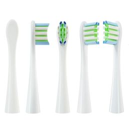 Teste di spazzole di ricambio setola morbida per cure gengivali per spazzolino elettrico sonora per pulizia profonda di O-Clean Electric Dente.