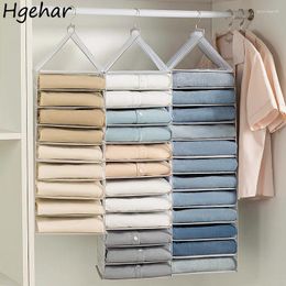 Storage Bags Hanging Clothes Organizer Portable Large Capacity Multi-function Household Dormitory Wardrobe Durable Washable
