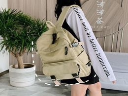 Junior Vintage Women Style Luxurys Korean Harajuku Designers College Backpack And Bags Schoolbag Students Osal Middle School Backpac Warf3151864