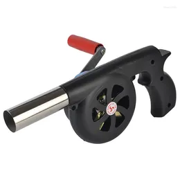 Tools Outdoor Barbecue Fan Hand-Cranked Air Blower Portable BBQ Grill Fire Bellows Picnic Manual Camping Accessories