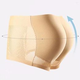 Underpants 1pc Sexy Men Hip BuLifter Enhancer Boxers Shorts Padded Underwear Breathable U-Convex Pouch Panties Body Shaper