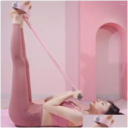 Resistance Bands Mti Function Yoga Pilates Tension Rope For Fitness Exercises Elastics Tape Home Bodybuilding Drop Delivery Sports Out Dhrqb