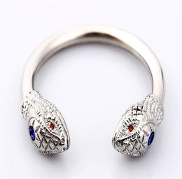 Fashion new Private Design Glans Ring Snake head style Metal Male chastity device Male SNAKE penis Ring for male6885974