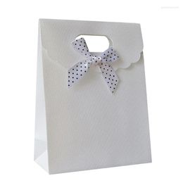 Jewelry Pouches 40pcs/lot 16.5x12.5x6CM White Plastic Christmas Candy Box Gift Packaging Party Wedding Pouch Bags