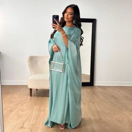 Ethnic Clothing Butterfly Abaya Inner Belt Party Long Dress Muslim Abayas For Women Dubai Luxury Turkey Islamic Outfit Ramadan Eid Kaftan