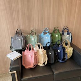 Evening Bags Japanese Version Canvas Bag Purses And Handbags For Women Crossbody Fashion Casual Versatile Messenger