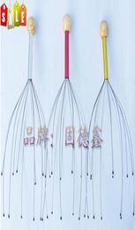 Whole stainless steel manual scalp hand head massager 50pcslot5961500