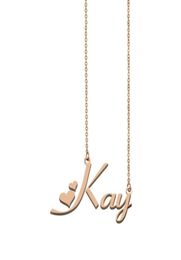 Pendant Necklaces Kay Name Necklace Custom For Women Girls Friends Birthday Wedding Christmas Mother Days Gift91808874104239