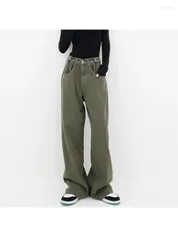 Women's Jeans 2024 Autumn Sping Y2K Streetwear Vintage Women Flare Camouflage High Waist Slim Street Casual Trousers Floor-Length
