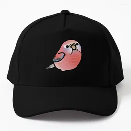 Ball Caps Chubby Rosey Bourke's Parakeet Baseball Cap Custom Hats Fashionable Women Hat Men's