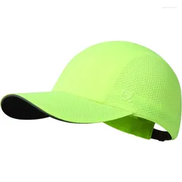 Ball Caps GADIEMKENSD Women's Race Day Running Cap Performance Mesh Hat Solid Color Casual For Women