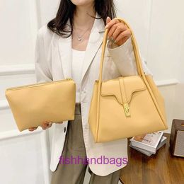Wholesale Top Original selins's tote bags online shop Large Capacity Fashion Bag Womens New Single Shoulder Handbag Tote Mother and With Original Logo