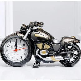 Table Clocks Motorcycle Alarm Clock Fashionable And Personalized Creative Student Seat