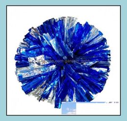 Other Event Party Supplies Festive Home Garden Pom Poms Cheerleading Cheering Hand Flowers Ball Pompom Wedding Festival Dance Prop2358292