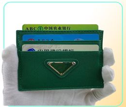 Luxury Designer Card Holders Womens Men Purses New Fashion purse Double Sided Credit Cards Coin Mini Wallets4063634