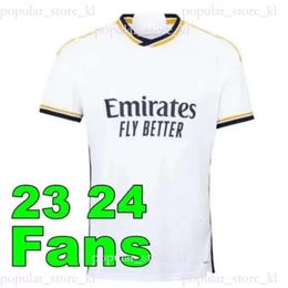 2023 24 Real Madrid Jersey Soccer Jerseys Fans Version 2023 2024 Kit Camiseta JR CAMAVINGA Madrides Football Shirt Kids Sets 34