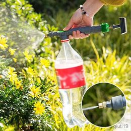 Sprayers Adjustable High Pressure Air Pump Hand Sprayer Drink Bottle Spray Head Garden Watering Tools Sprayer Agricultural Tools