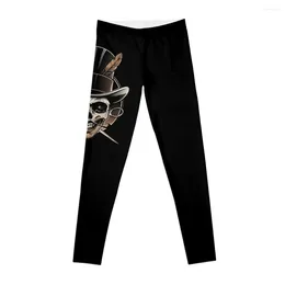 Active Pants Devil Barber Skull Leggings For Physical Legging Sport Womens