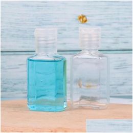 Packing Bottles Wholesale 30Ml 60Ml Clear Plastic Bottle Pet Refillable Empty Travel Container Cosmetic With Cap For Shampoo Liquid Dr Dhx0U