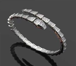 designer tennis love bangle Jewellery womens bracelet diamond lovely silver rose gold jewellery copper plate party wedding charm6093626