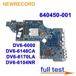 Motherboard 640450001 For HP PAVILION DV66000 DV66148CA DV66170LA DV66104NR NOTEBOOK Laptop Motherboard DDR3 100% Tested