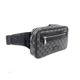 Factory Soft Fashion Custom Black Multipurpose Waist Belt Bag Pu Leather Polyester Crossbody Sling Chest