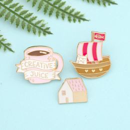 princess drink enamel pins childhood game movie film pin Cute Anime Movies Games Hard Enamel Pins Collect Cartoon Brooch Backpack Hat Bag Collar Lapel Badges