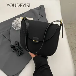 Totes YOUDEYISI Korean Version Of Frosted Underarm Bag: Ladies Temperament One-shoulder Messenger All-match Women's Bag
