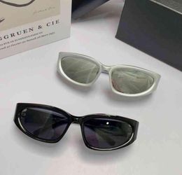 Sunglasses Paris B home network red same style personalized hiphop Women039s fashion bb0157 Silver men5482950