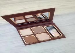 new makeup Cocoa Contour Chiseled to Perfection Face Contouring Highlighters Kit Bronzers Highlighters ePacket ship2044694