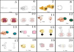 2020 100 925 Sterling Silver Bear Stud Earrings Classic Pierced Stud Earrings Jewellery Manufacturers Whole 65069919