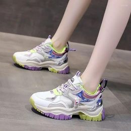 Casual Shoes Low Sports Women's Gym Mesh Breathable Female Footwear Sneakers Running Lace Up Athletic Daily Routine Price