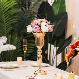 Wedding Decoration vase Ware Dining Room Decor for Table Flower Arrangement Stand vases Centrepieces 240409