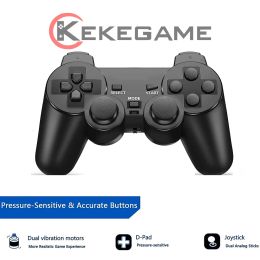 Mice Wireless Controller 2.4G Gamepad Dual Vibration Joystick for PS2 Console Joypad USB PC Game Controle