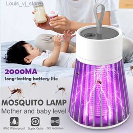 Mosquito Killer Lamps 2-in-1 USB charging mosquito repellent lamp no radiation mosquito repellent silent electric mosquito repellent indoor lighting YQ240417