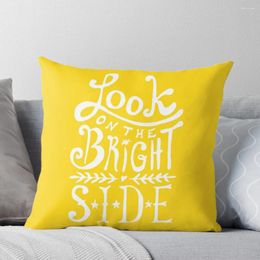Pillow Look On The Bright Side Throw Decorative Cover S For Children Christmas Home
