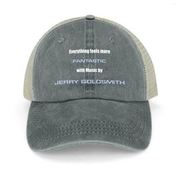 Ball Caps Film Music - Everything Feels More Fantastic With Jerry Goldsmith Cowboy Hat Hip Hop Snapback Cap Mens Tennis Women'S