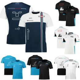 F1 T-shirt Formula 1 Team Fans T-shirts Driver Racing Men Women Summer Quick Dry Breathable Short Sleeves Tops Sports Jersey Tee